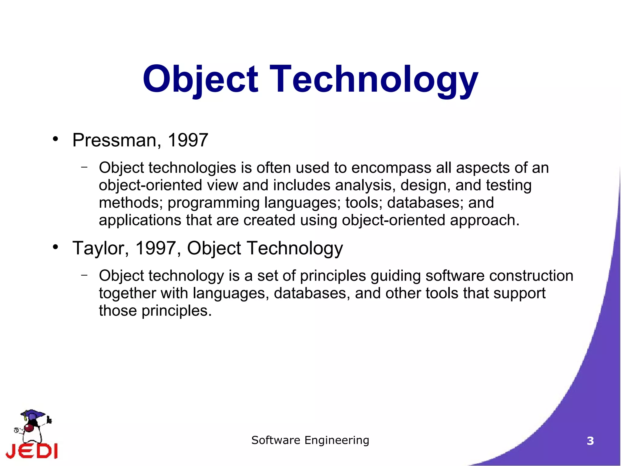 Jedi slides 2.1 object-oriented concepts | PPT | Programming Languages ...