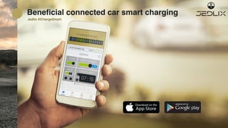 Beneficial connected car smart charging
Jedlix #iChargeSmart
 