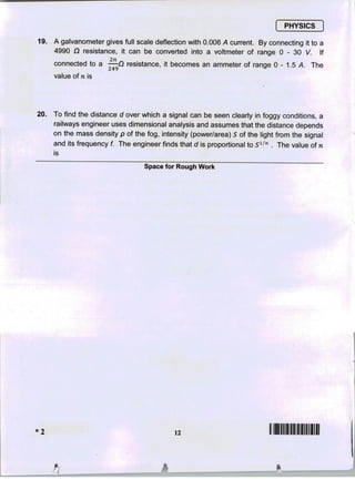 Jee advanced-2014-paper-1-code-2