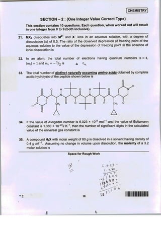 Jee advanced-2014-paper-1-code-2