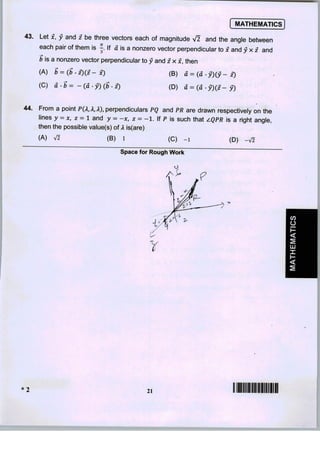 Jee advanced-2014-paper-1-code-2