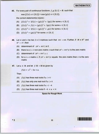 Jee advanced-2014-paper-1-code-2