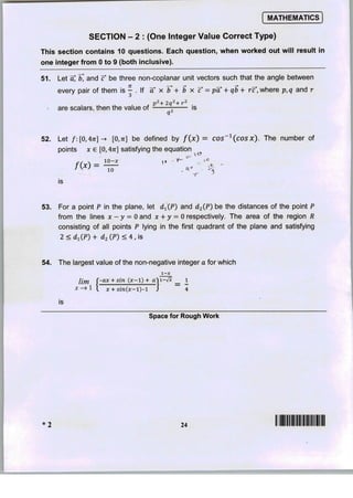 Jee advanced-2014-paper-1-code-2