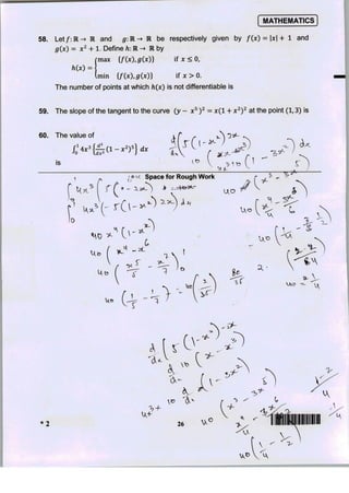 Jee advanced-2014-paper-1-code-2