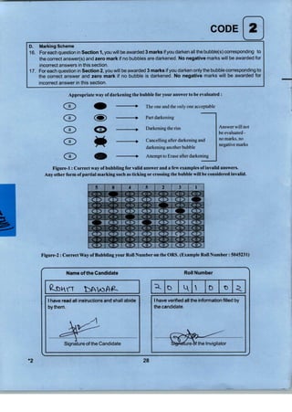 Jee advanced-2014-paper-1-code-2