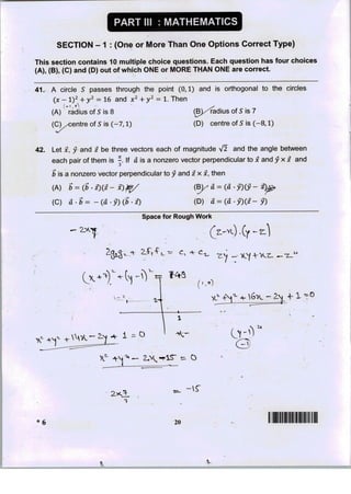 Jee advanced-2014-paper-1-code-6-english