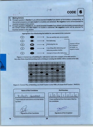 Jee advanced-2014-paper-1-code-6-english