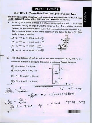 Jee advanced-2014-paper-1-code-6-english