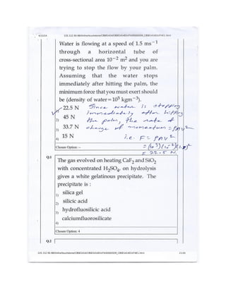 Jee online-09-04-2014-phy-sol