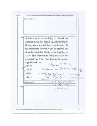 Jee online-09-04-2014-phy-sol