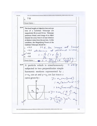 Jee online-09-04-2014-phy-sol