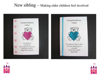  New sibling – Making older children feel involved