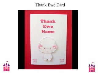  Thank Ewe Card