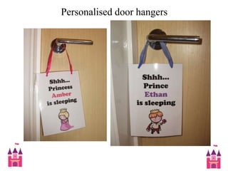Personalised door hangers
