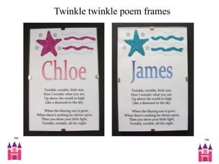  Twinkle twinkle poem frames