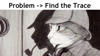 Problem -> Find the Trace
 
