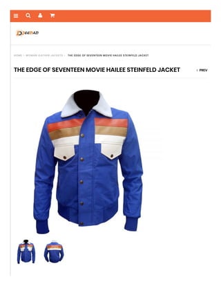    
HOME  WOMAN LEATHER JACKETS  THE EDGE OF SEVENTEEN MOVIE HAILEE STEINFELD JACKET
THE EDGE OF SEVENTEEN MOVIE HAILEE STEINFELD JACKET  PREV
 