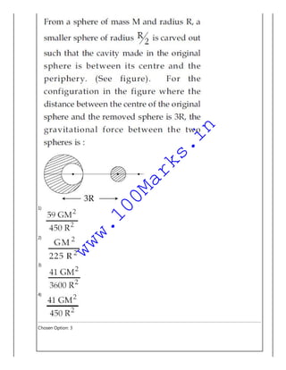 1)
2)
3)
4)
Chosen Option: 3
www.100Marks.in
 