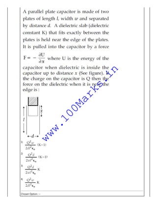 1)
2)
3)
4)
Chosen Option: --
www.100Marks.in
 