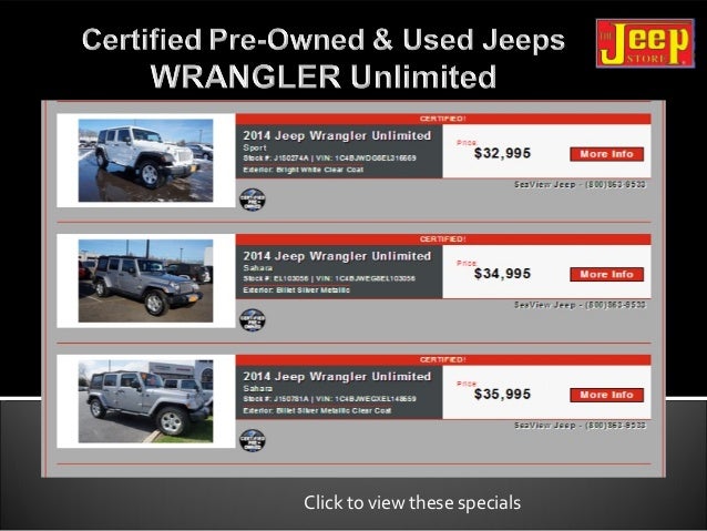 Certified Pre-Owned and Used Jeeps in NJ- Jeep Dealer New ...