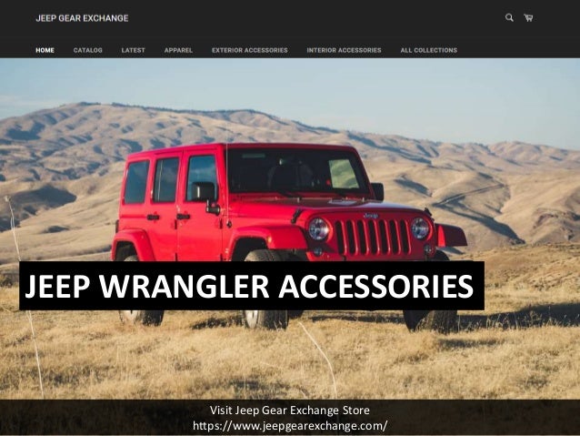 Jeep Gear Exchange Shop For Jeep Exterior Interior Parts