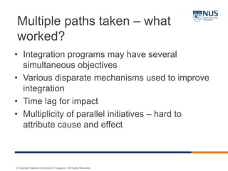 Parallel Path Initatives Jee Wei Lim: Challenges of measuring care integration | PDF