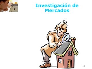 Investigación de
Mercados
11
 