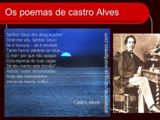 Os poemas de castro Alves 