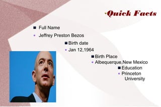Jeff Bezos-the pioneer of e-commerce | ODP
