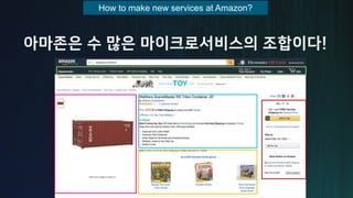 How to make new services at Amazon?
!
 