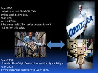 Biography Jeff Bezos | PPTX