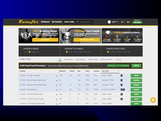 Is Fantasy Sports wagering for
money legal?
 