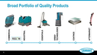 Broad Portfolio of Quality Products
COMMERCIAL
INDUSTRIAL
AFTERMARKET
ESSENTIALS
ORBIO®
TECHNOLOGIES
COATINGS
6
 