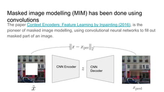 jefferson-mae Masked Autoencoders based Pretraining | PDF