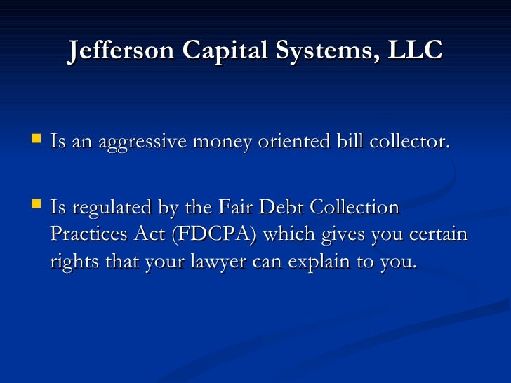 Jefferson Capital Systems