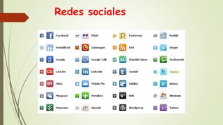 Redes sociales
 