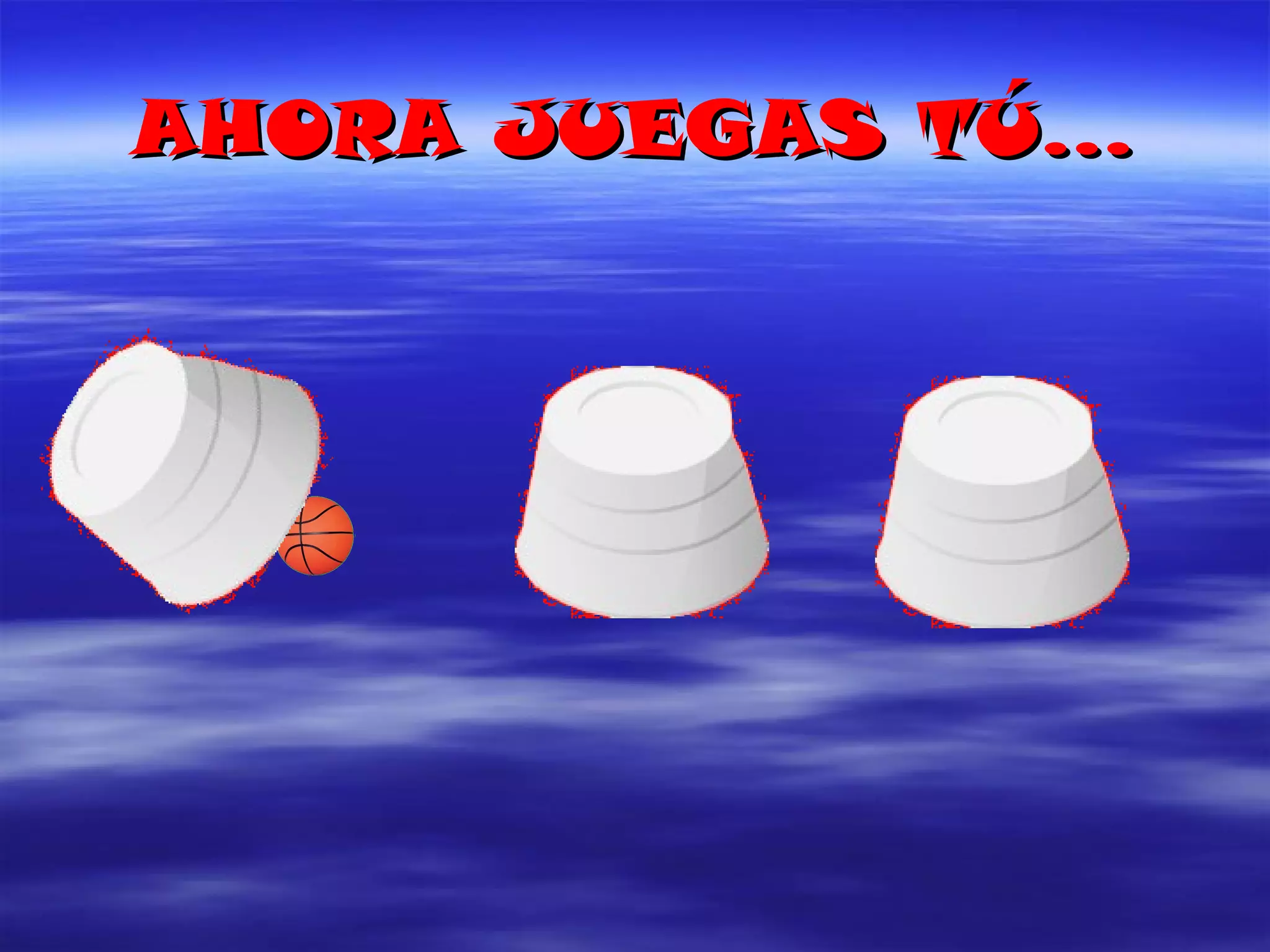 el juego de los trileros | PPT