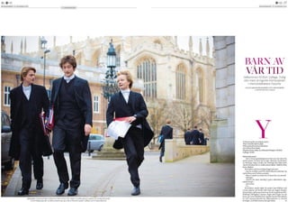 Jeff Gilbert recent photo reportage on Eton College for DN Magasinet
