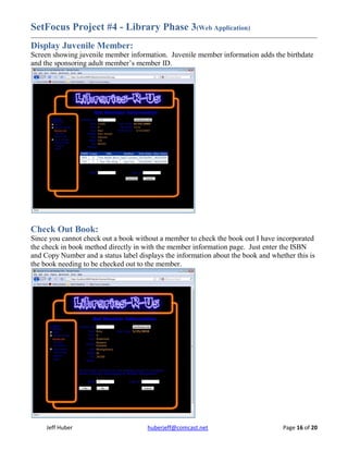 Jeff Huber Portfoilio