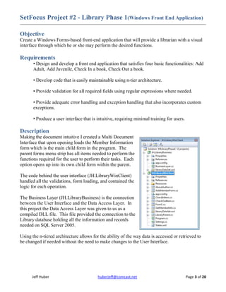 Jeff Huber Portfoilio