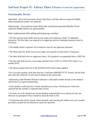 Jeff Huber Portfoilio