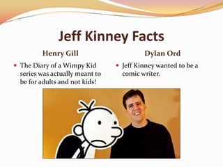 jeff kinney facts and information