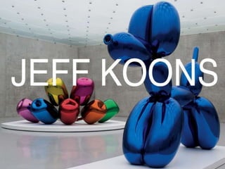 34k sculpture by the most expensive living artist Jeff Koons is