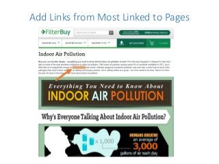 Add Links from Most Linked to Pages
 