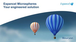 Expancel Microspheres
Your engineered solution
 