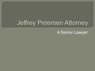 A Senior Lawyer
 