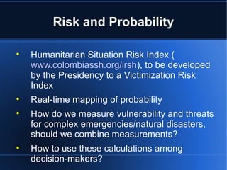 Risk and Probability ,[object Object],[object Object],[object Object],[object Object]
