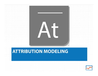ATTRIBUTION MODELING
 