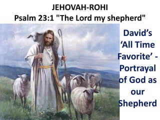 Jehovah Shalom 25 Mar 2012