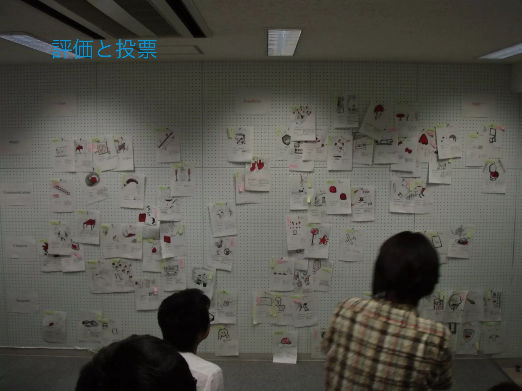 デザインプロセスの例：アクション！ゆびにんぎょう
評価と投票




JEITAデザイン委員会HID専門委員会 ¦ プロトタイピングの潮流とデザイナーへの提言
 